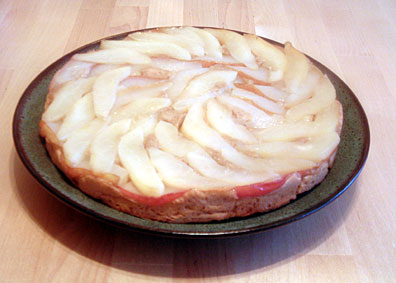 Pear Upside-down Cake - Gluten-free, dairy-free and sugar-free!