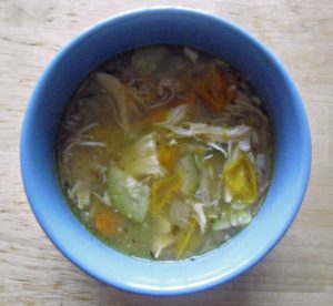Chicken Soup from homemade stock